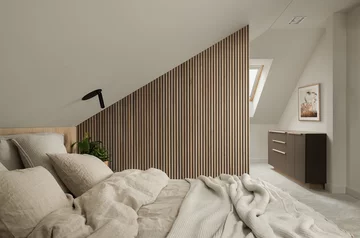 Jasne wnętrze, proj. FABRYK ART 