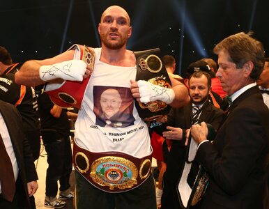 Miniatura: Tyson Fury stracił pas mistrzowski... po...