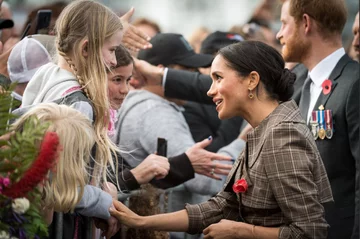 Książę Harry  i księżna Meghan w Nowej Zelandii 