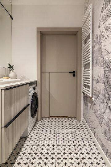 Mała łazienka, projekt Decoroom