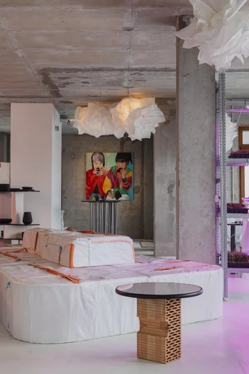 Venue 54 pop up Restaurant, Ryga. Projekt: Open AD 