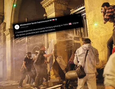 Miniatura: Polskie MSZ reaguje na sytuację w Gruzji....