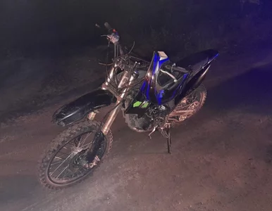 Miniatura: Uciekał przed policjantami na crossie. Był...