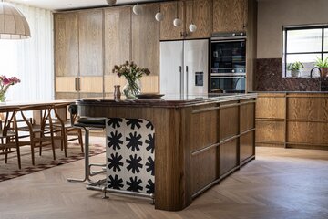 Kuchnia w stylu mid-century 