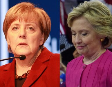 Miniatura: "Clinton chce być Angelą Merkel Ameryki"