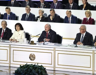 Miniatura: Łukaszenka przemawiał po raz pierwszy w...