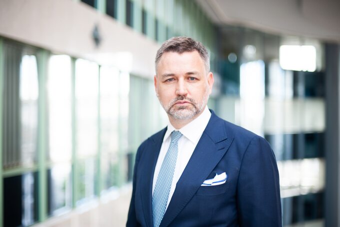 Marcin Eckert, wiceprezes zarządu PKO Banku Polskiego nadzorującego Obszar Bankowości Korporacyjnej i Inwestycyjnej.