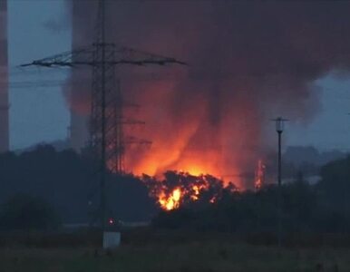 Miniatura: Eksplozja i pożar w rafinerii w Bawarii....