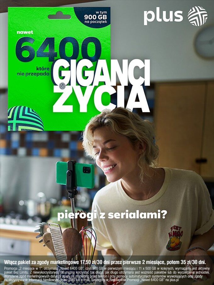 Giganci Życia- nowy format komunikacyjny Plusa na Kartę