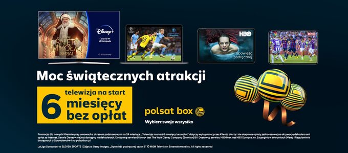 Świąteczne oferty Polsat Box