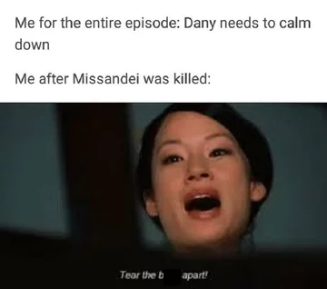 „Ja, po śmierci Missandei” 