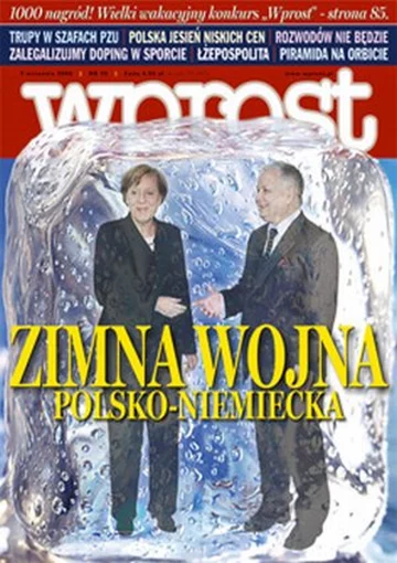 Okładka tygodnika Wprost nr 35/2006 (1237)