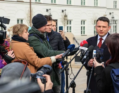 Miniatura: Spięcie Mentzena z dziennikarką TVP po...
