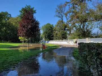 Przez Brzeg przechodzi fala kulminacyjna 