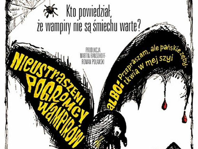 Plakat filmu "Nieustraszeni pogromcy wampirów"