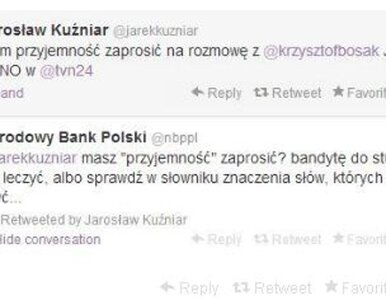 Miniatura: NBP na Twitterze: Krzysztof Bosak? Bandyta