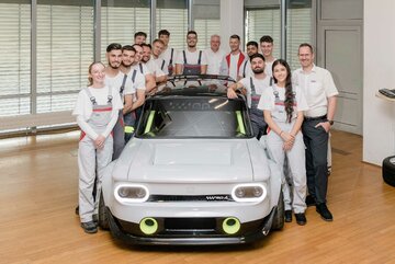 Projekt praktykant&oacute;w z&nbsp;Audi Neckarsulm: NSU Prinz z&nbsp;napędem e-tron