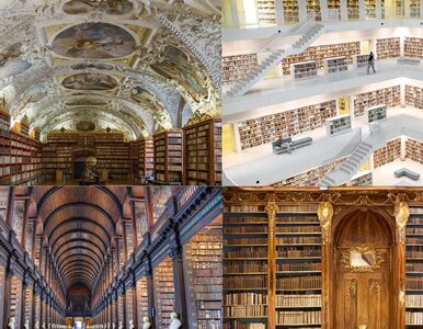 7 najbardziej spektakularnych bibliotek świata. Ich wnętrza kryją w...