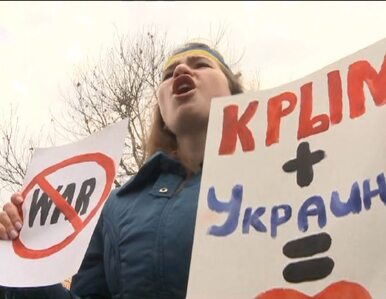 Miniatura: Manifestacja za jedność Ukrainy....