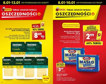 Masło w&nbsp;Biedronce