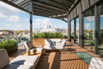 Penthouse projektu Kando Architects 