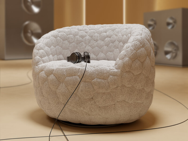 Introvert Chair, projekt: Robbie Williams