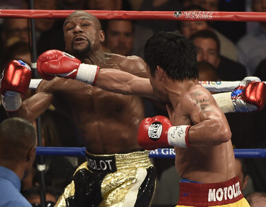 Miniatura: Mayweather: Pacquiao jest tchórzem