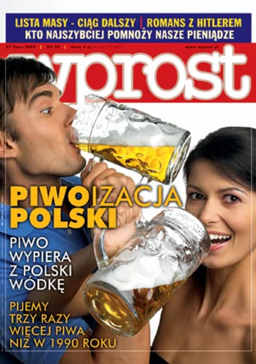 Okładka tygodnika Wprost nr 30/2003 (1078)