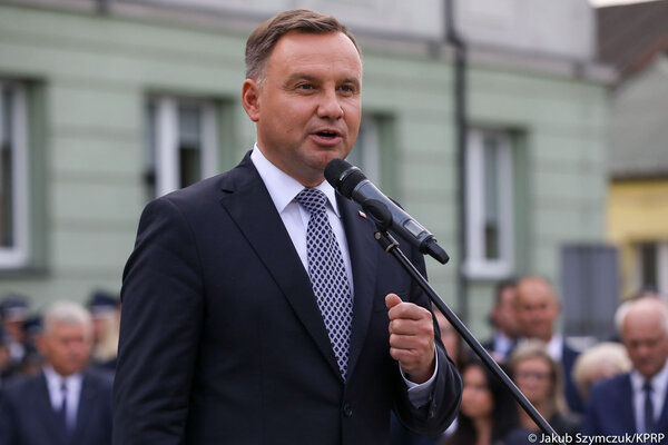Miniatura: Andrzej Duda spotkał się z mieszkańcami...