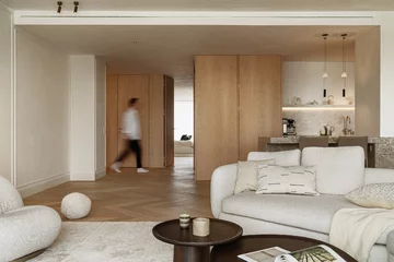 Elegancki apartament w Krakowie, projekt Katarzyna Kraszewska 