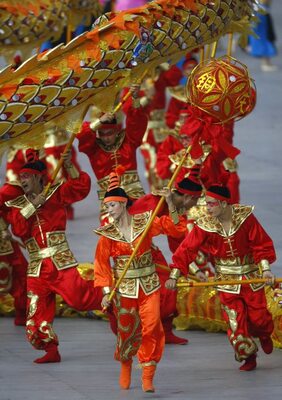 Miniatura: Otwarcie XXIX igrzysk w Pekinie