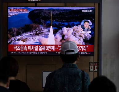 Miniatura: Korea Północna wystrzeliła pocisk. To...