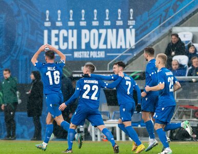 Świetny mecz Lecha Poznań w Lidze Konferencji! Znakomita wiadomość przed...