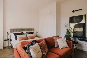 Małe mieszkanie w kamienicy, projekt KODO KODO, małe mieszkanie, kamienica, wrocław