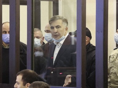 Miniatura: Poruszające wyznanie Saakaszwilego z celi....