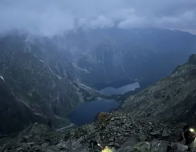 Miniatura: Turyści w „tarapatach” nad Morskim Okiem....