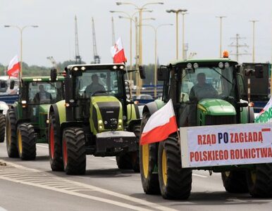 Miniatura: "Rząd PO zagładą polskiego rolnictwa"....