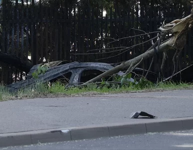 Miniatura: BMW stanęło w płomieniach. Śledczy...