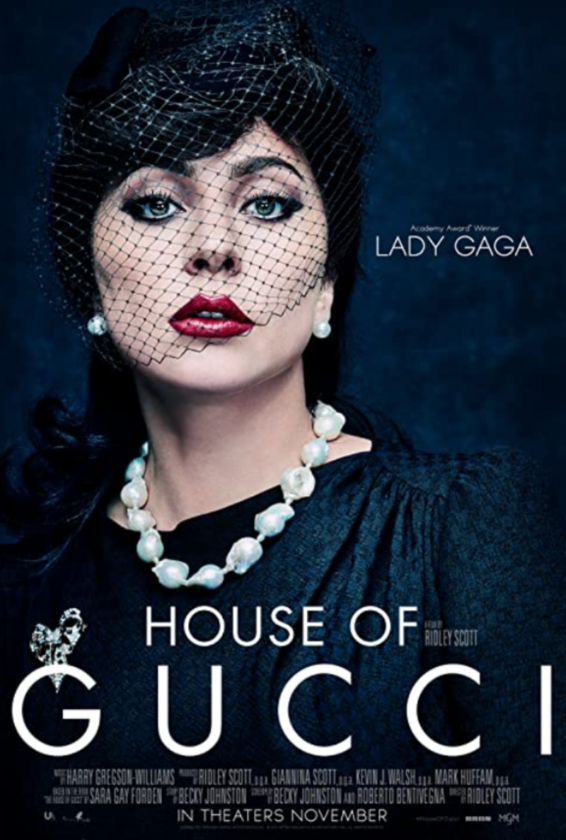 Plakat filmu „House of Gucci” 