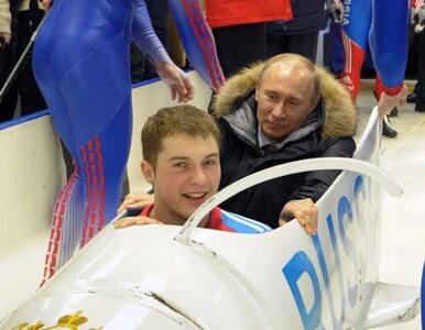 Miniatura: Putin na torze bobslejowym. "Polecam wam"