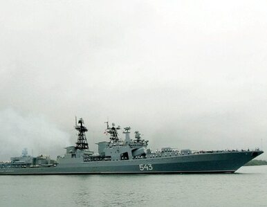 Miniatura: Rosyjski okręt ściga porwany frachtowiec