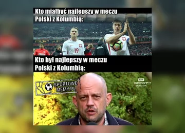 Memy po meczu Polska-Kolumbia 