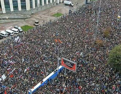 Miniatura: Kilkadziesiąt tysięcy protestujących na...