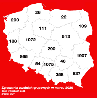 Zgłoszenia zwolnień grupowych