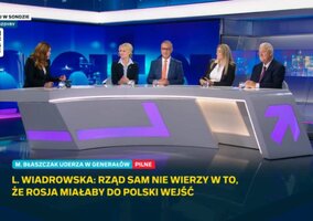 Miniatura: Spięcie w studiu po słowach dotyczących...