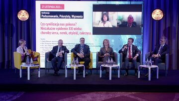 Wizjonerzy Zdrowia 2023 &ndash; Panel 2: &bdquo;Czy cywilizacja nas pokona?
Niezakaźne epidemie XXI wieku: choroby serca, otyłość, cukrzyca&rdquo;