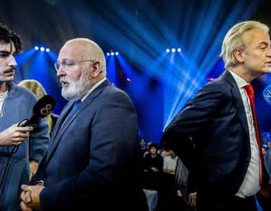 Miniatura: Burzliwa debata przed wyborami w Holandii....