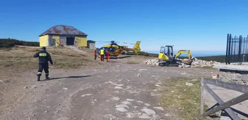 Akcja ratowników w okolicy Domu Śląskiego 