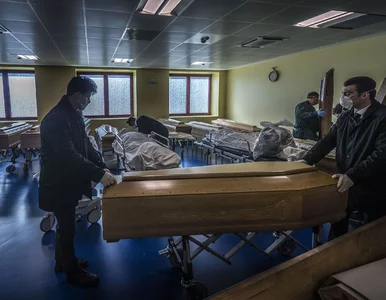 Miniatura: Włochy. W ciągu doby zmarły 793 osoby,...