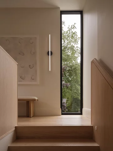 Minimalistyczny dom dla młodej rodziny, projekt LN Studio 